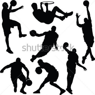 379x380 Sports Figures Clip Art