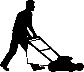 274x234 Free Lawn Mower Clipart Pictures