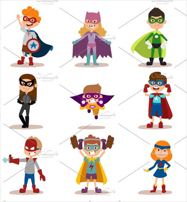 600x647 Superhero Silhouettes Free Amp Premium Templates