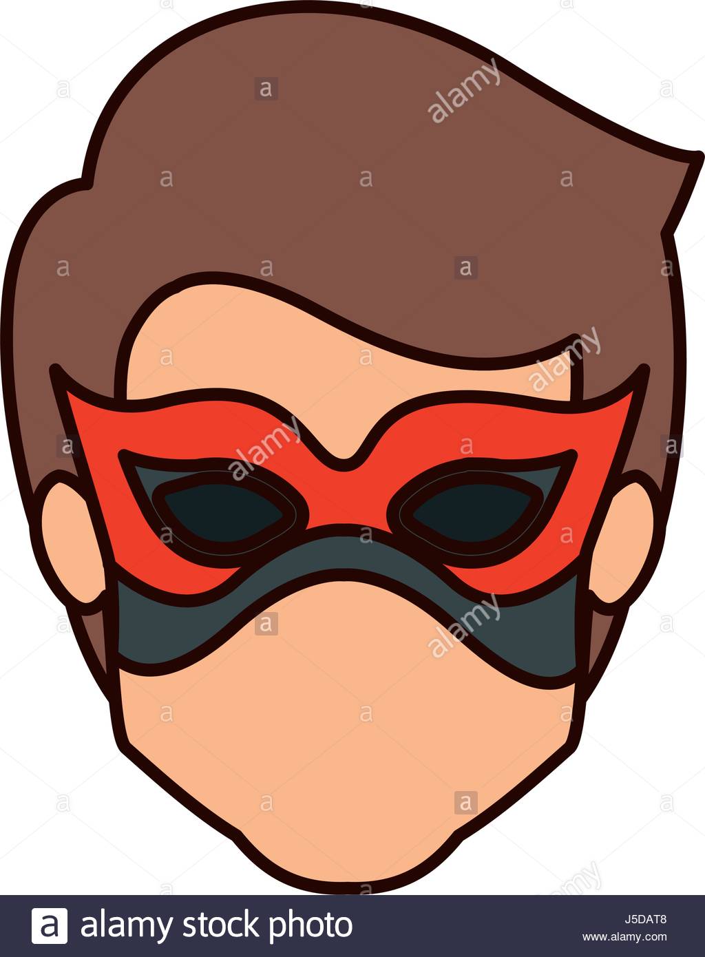 1024x1390 Colorful Silhouette With Faceless Kid Superhero With Mask