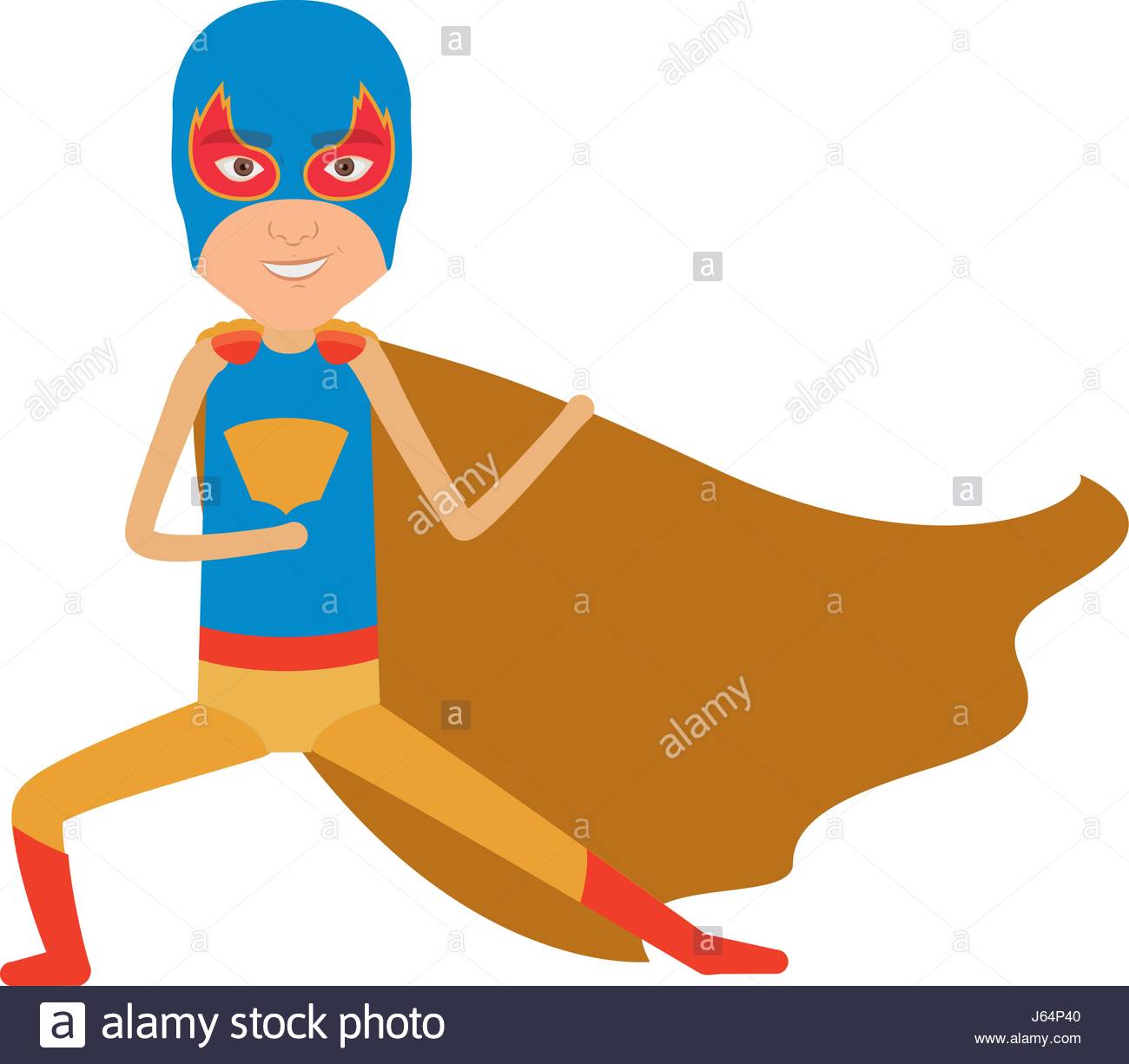 1300x1226 Colorful Silhouette With Kid Superhero In Defensive Pose