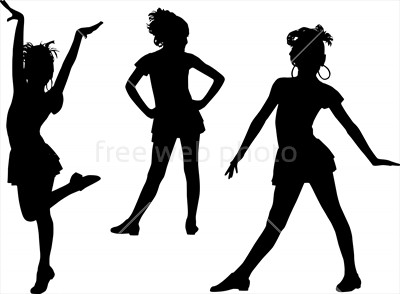 400x294 Happy Silhouettes Children Photo 3807 Download