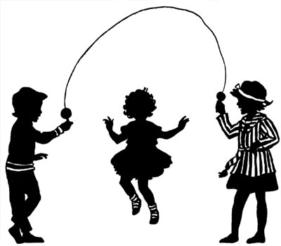 400x351 Of Children Jumping Rope
