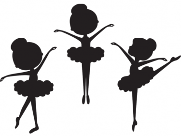 375x281 Silhouette Ballerina Clip Art Meylah Caracol