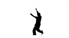 240x134 Kung Fu, Karate, Martial Arts, Makes Rack On A White Background