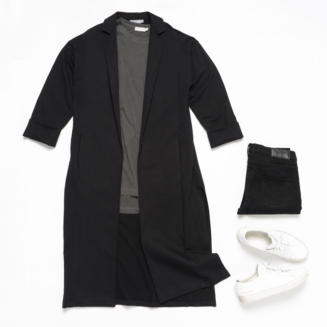 1080x1080 Long Kimono Coat