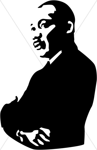 399x612 Martin Luther King Clipart