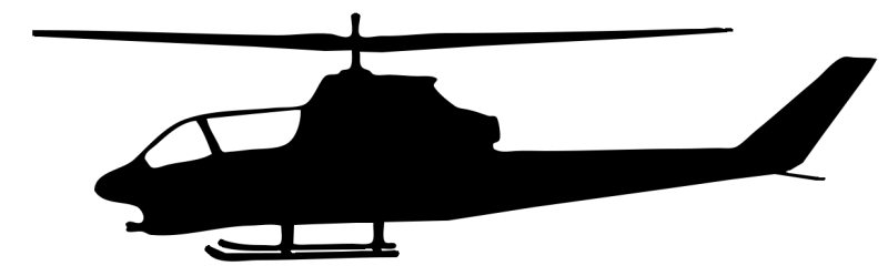 800x249 Apache Helicopter Clipart