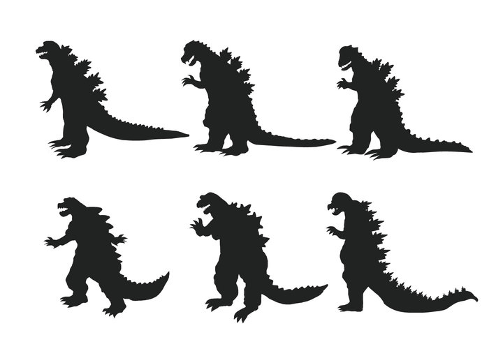 700x490 Godzilla Clipart Old School