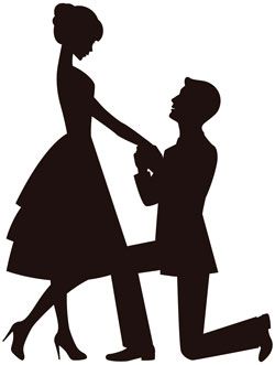 250x331 Engagement Silhouette Printables Silhouettes