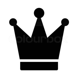 320x320 King Crown Icon. Cartoon Illustration Of King Crown Vector Icon