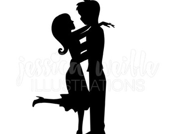 340x270 Couples Silhouette Etsy