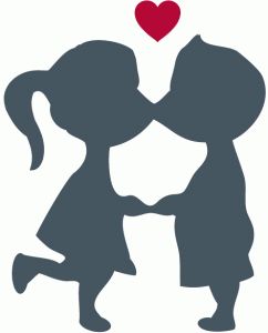 242x300 Gallery Kissing Couple Silhouette Photoshop Brushes,