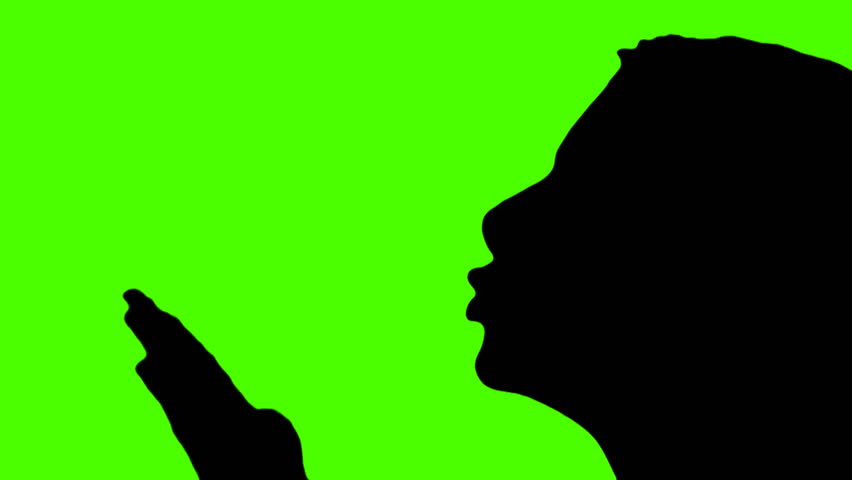852x480 Kissing Silhouette