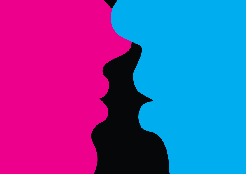 842x595 Kissing Silhouette