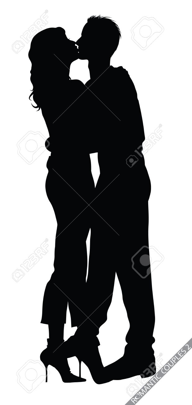 618x1300 Clipart Kiss