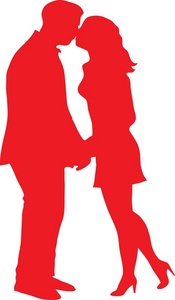 175x300 Kissing Clipart