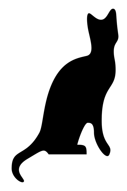 The best free Feline silhouette images. Download from 34 free ...