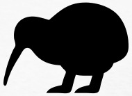 190x138 Kiwi Bird Silhouette By Azza1070 Spreadshirt