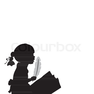 320x320 Engraved Child Angel Head Stock Vector Colourbox