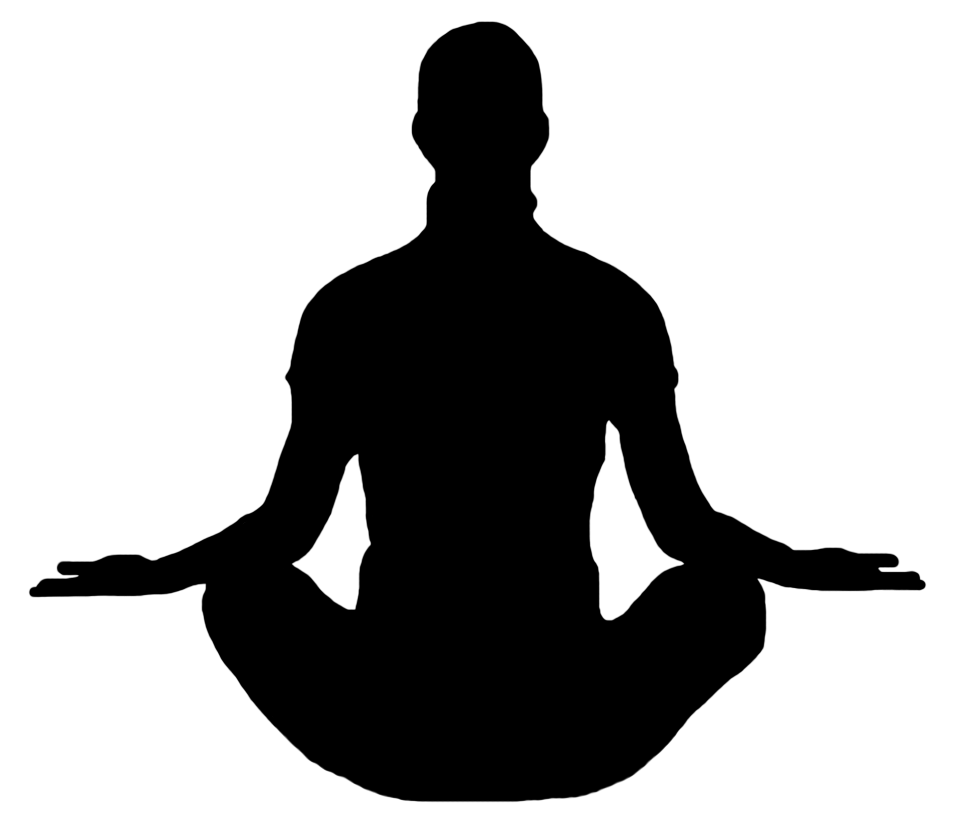 960x826 Meditation Silhouette Clipart