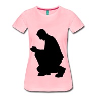 190x190 Kneeling Praying Man Silhouette By Martmel Cus Spreadshirt