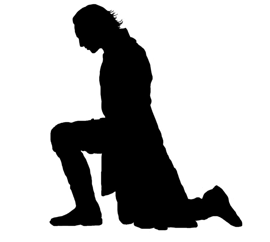 943x848 Loki Kneeling Silhouette By The Nature Author
