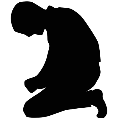 400x400 Kneeling Silhouette