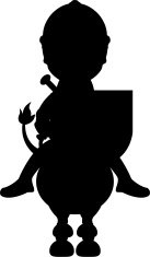 137x235 Knight Helmet Premium Clipart