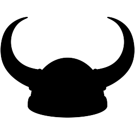 263x262 Viking Helmet Silhouette Free Svg Silhouette Cameo Ideas