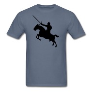 190x190 Knight On Horse Silhouette By Azza1070 Spreadshirt