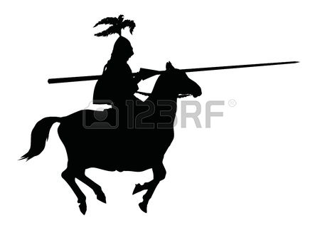 450x320 Knight Clipart Silhouette