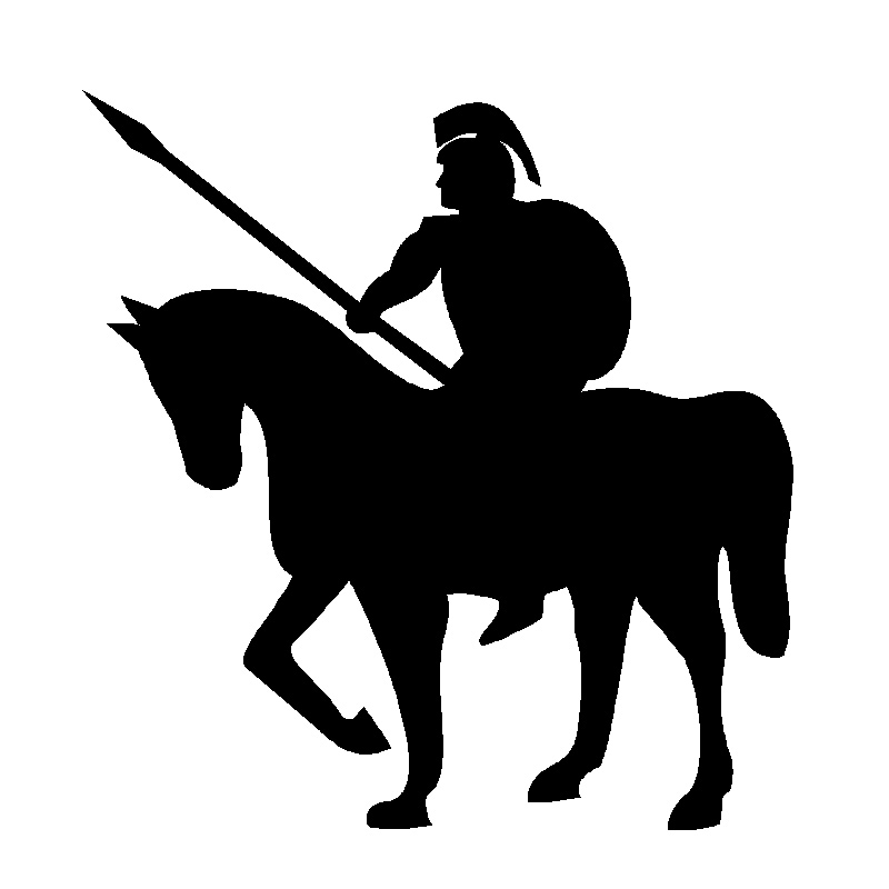 Knight Silhouette Clip Art at GetDrawings | Free download