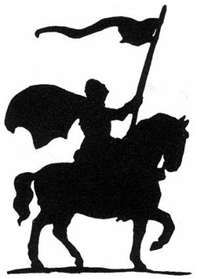 197x279 Knight On Horse Knight On Horseback Art