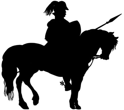 Knight Silhouette Clip Art at GetDrawings | Free download