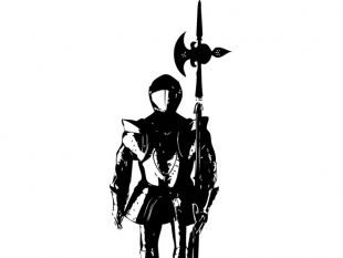 310x233 Warriors And Knights Silhouettes Free Vectors Ui Download