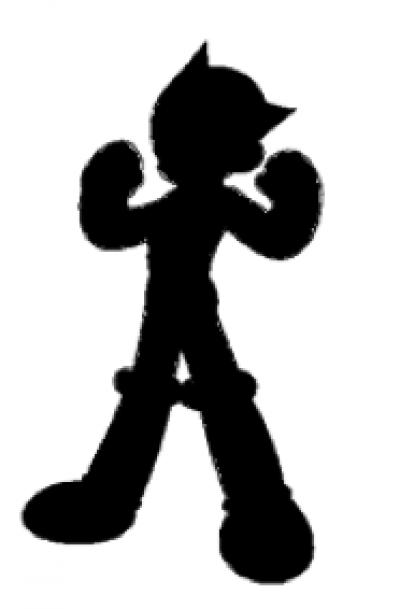 400x609 Cartoon Silhouettes