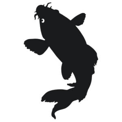 400x400 Fish Vinyl Decal Sticker 3