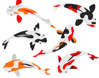 340x270 Koi Fish Drawing Etsy