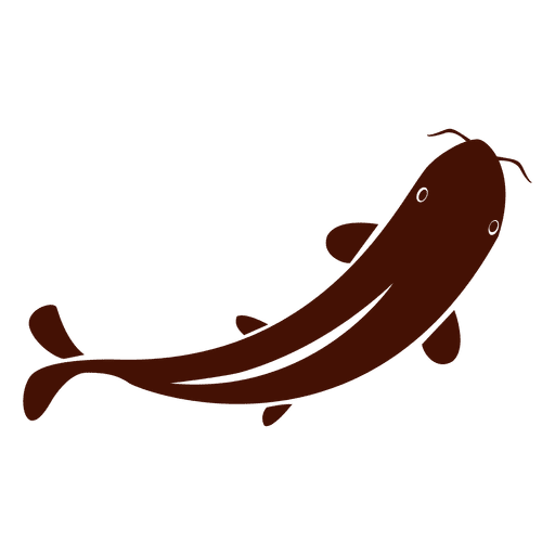 512x512 Koi Fish Silhouette