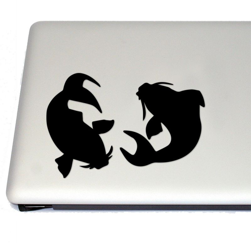 800x800 Chinese Koi Fish Vinyl Decal Sticker (Free Us Shipping) (For Car
