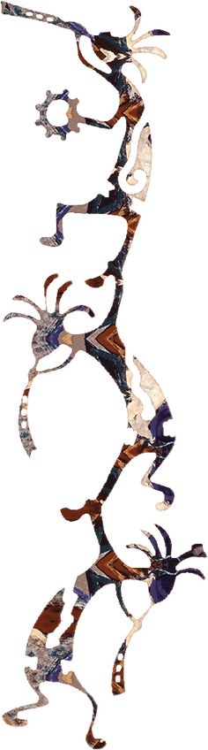 236x848 Kokopelli Decal Deities, Native Americans And Symbols