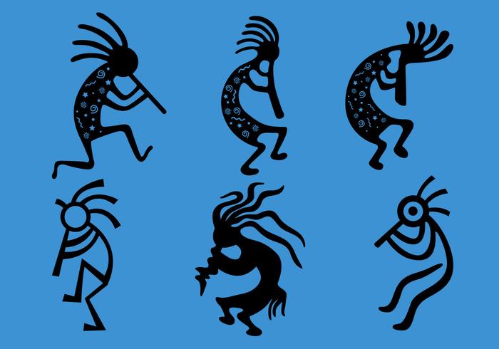 700x490 Kokopelli Vector Symbols