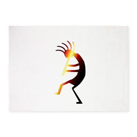 460x460 Southwest Kokopelli Area Rugs