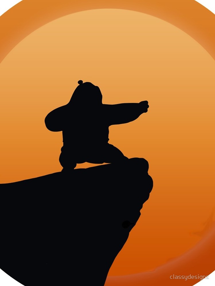 Kung Fu Panda Silhouette at GetDrawings | Free download