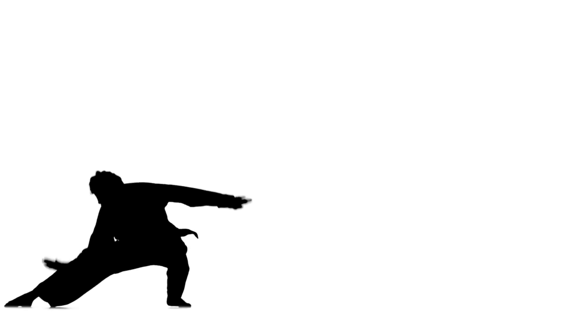 1920x1080 Kung Fu, Karate, Martial Arts, Silhouette, Slow Motion Motion