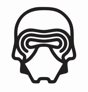 287x300 Kylo Ren Star Wars Vinyl Die Cut Car Decal Sticker