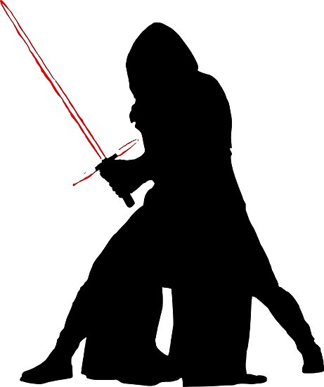 Kylo Ren Silhouette at GetDrawings | Free download