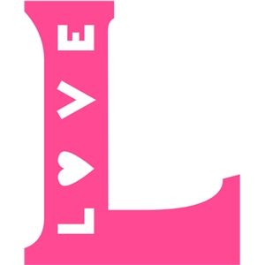 300x300 L Is For Love Silhouette Design And Silhouette