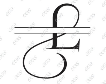 340x270 Split Letter L Etsy